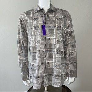 Kolte Men’s Long Sleeve Button-Down Dress Shirt